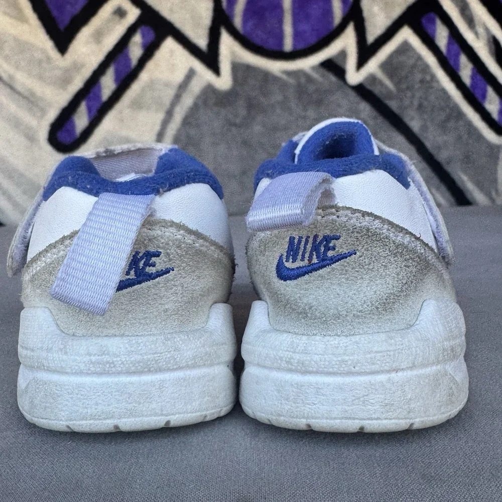 Size 8c - Nike Jordan Stadium 90 TD Boys White Casual Shoe DX4396-104‎
